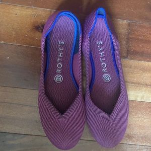 Rothys size 7 purple flat